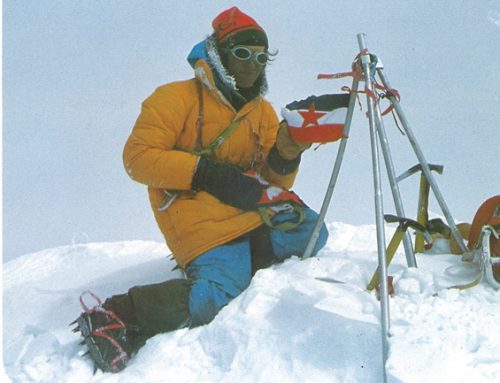 Der 40. Jahrestag der Slowenischer Erstbesteigung des Mount Everest