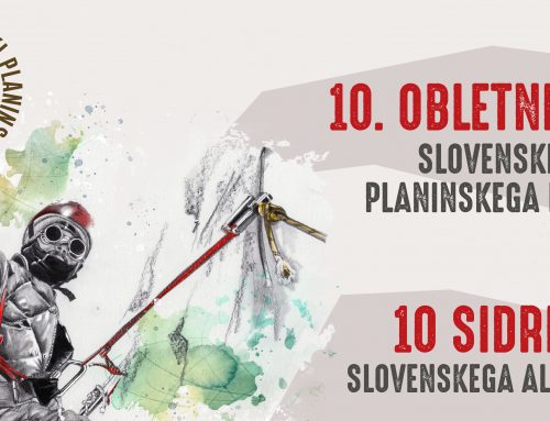 10 anchor points in Slovene alpine climbing